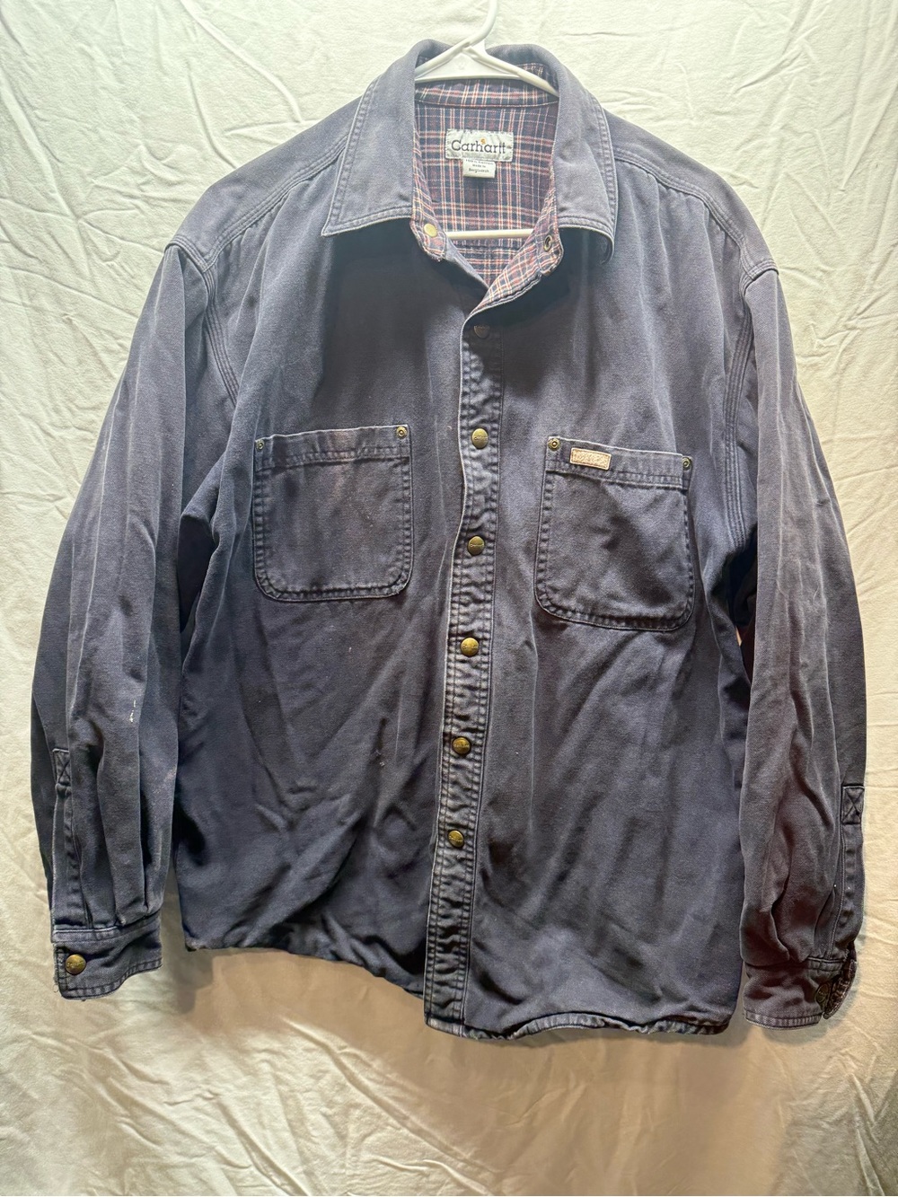 Carhartt Navy Blue Men's Field Jacket